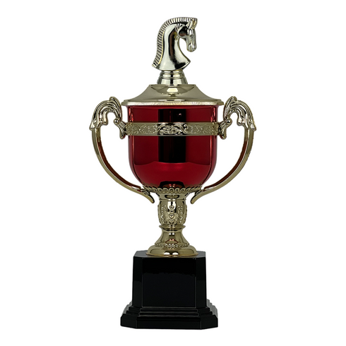 Trofeo de Copa con Figura Serie PC de Ajedrez